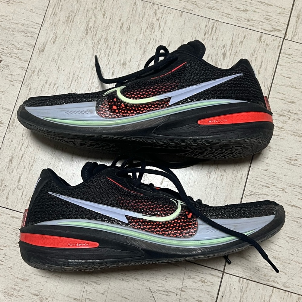 Black and Red Athletic Sneakers